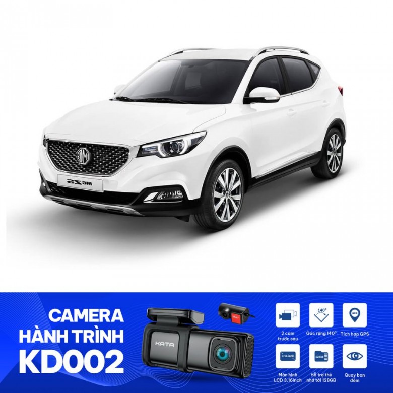 Cách Lắp Camera Hành Trình Ô Tô MG ZS - KATA KD002